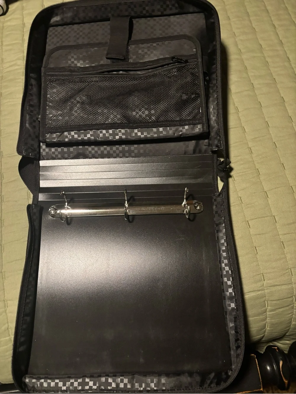 Black Polka Dot Laptop/trapper keeper